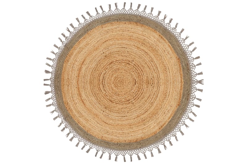 Marts Jutematta 140 cm Rund - Beige - Textil & mattor - Mattor - Modern matta - Sisalmattor