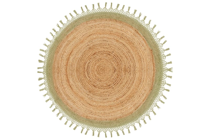 Marts Jutematta 140 cm Rund, Beige