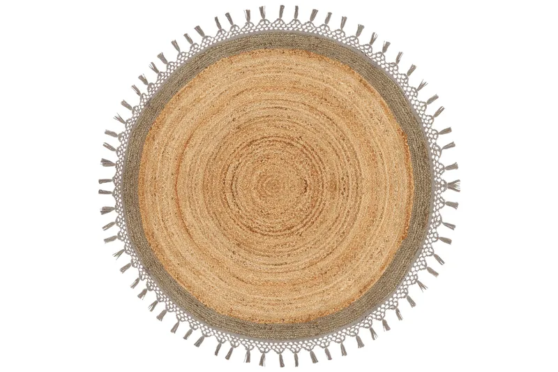 Marts Jutematta 140 cm Rund - Beige - Textil & mattor - Mattor - Modern matta - Sisalmattor