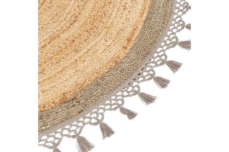 Marts Jutematta 140 cm Rund - Beige - Textil & mattor - Mattor - Modern matta - Sisalmattor