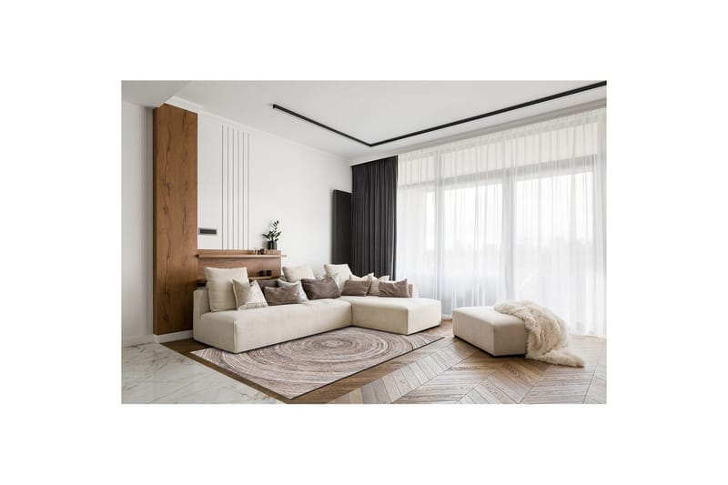 Maskinvävd Matta Bern Circle - 160x230 cm - Textil & mattor - Mattor - Modern matta - Wiltonmattor