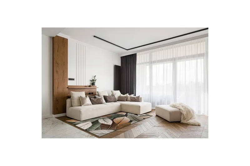 Maskinvävd Matta Brilliance Flower - 200x290 cm - Textil & mattor - Mattor - Modern matta - Wiltonmattor