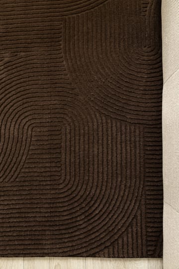 Maskinvävd Matta Castello Art 200x290 cm - Choklad - Textil & mattor - Mattor - Modern matta - Wiltonmattor
