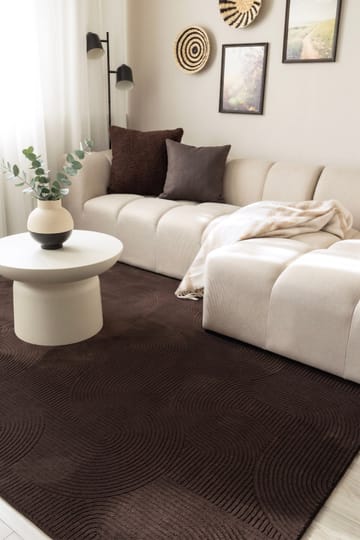Maskinvävd Matta Castello Art 200x290 cm - Choklad - Textil & mattor - Mattor - Modern matta - Wiltonmattor