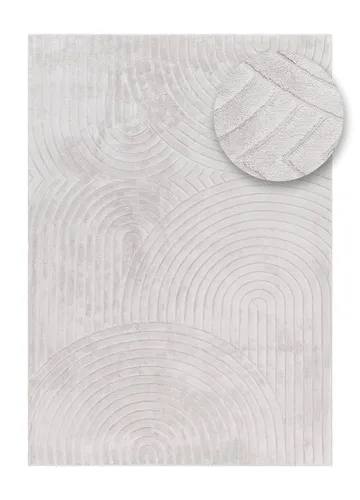 Maskinvävd Matta Cozy Zen 155x230 cm - Grå - Textil & mattor - Mattor - Modern matta - Wiltonmattor