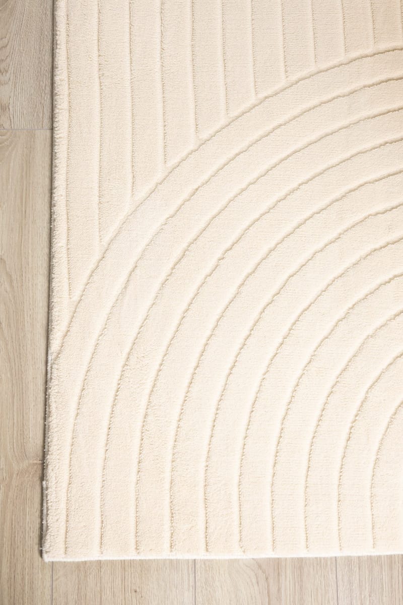 Maskinvävd Matta Cozy Zen 155x230 cm - Natur - Textil & mattor - Mattor - Modern matta - Wiltonmattor