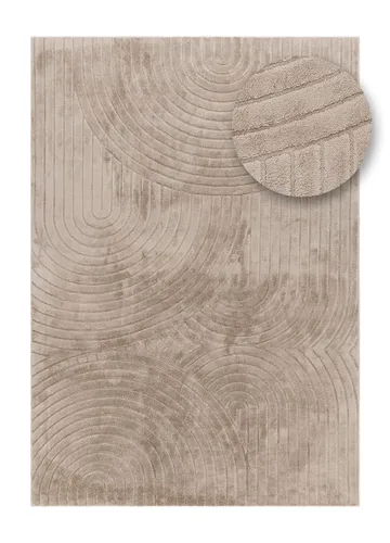 Maskinvävd Matta Cozy Zen 155x230 cm - Taupe - Textil & mattor - Mattor - Modern matta - Wiltonmattor