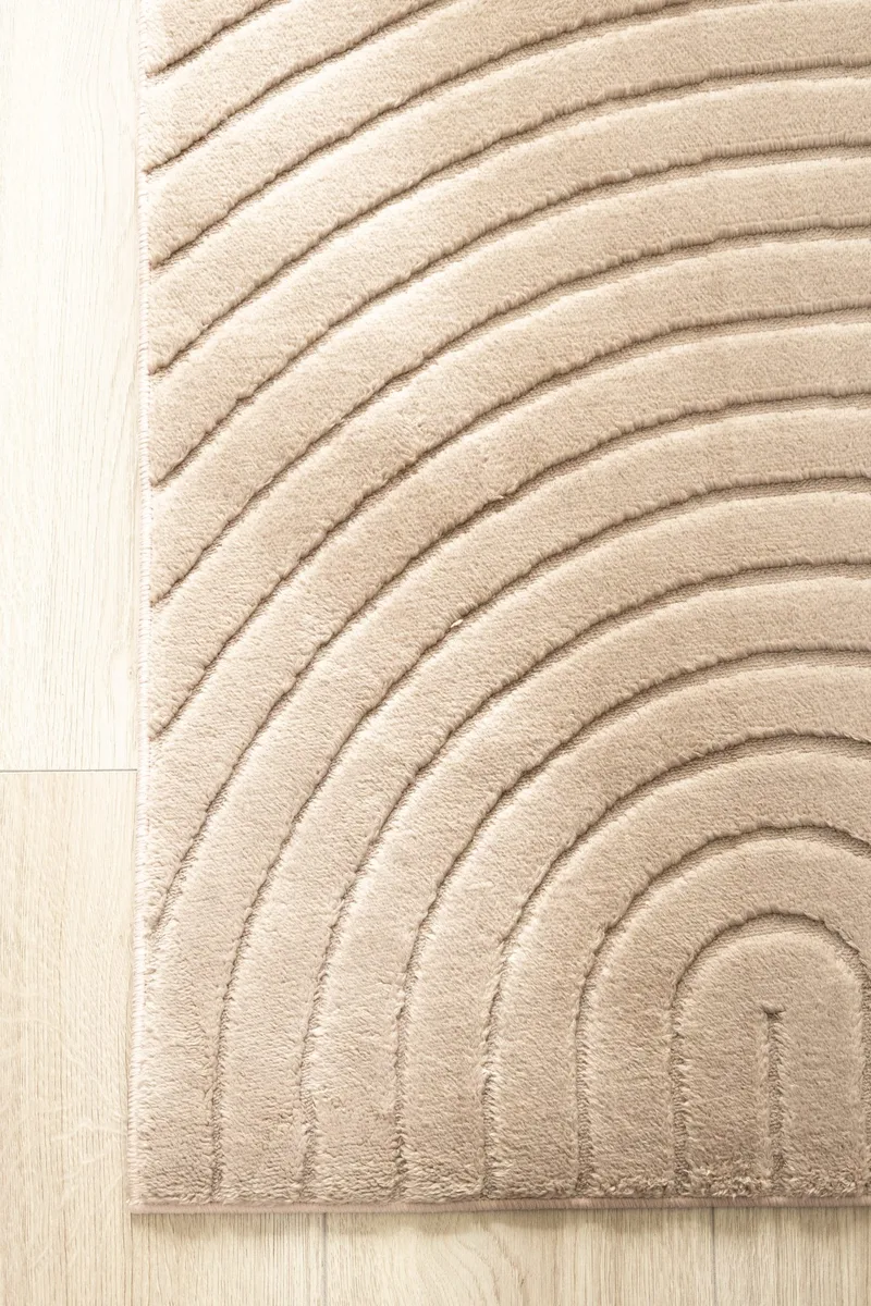 Maskinvävd Matta Cozy Zen 200x290 cm - Taupe - Textil & mattor - Mattor - Modern matta - Wiltonmattor