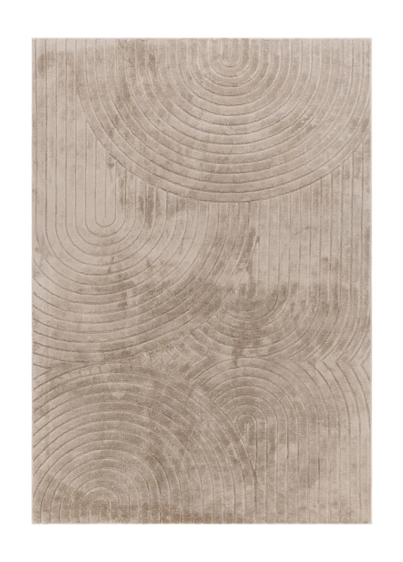 Maskinvävd Matta Cozy Zen 200x290 cm, Taupe