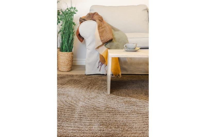 Maskinvävd Matta Genova Harmony - 140x200 cm, Mocca - Textil & mattor - Mattor - Modern matta - Wiltonmattor