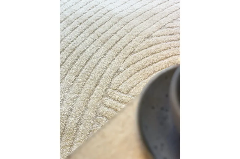 Maskinvävd Matta Genova Harmony - 160x230 cm, Vit - Textil & mattor - Mattor - Modern matta - Wiltonmattor