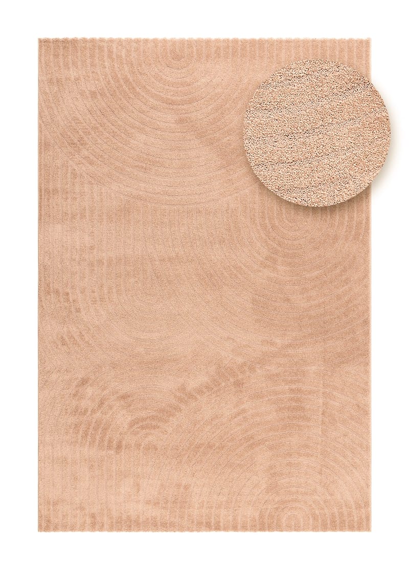 Maskinvävd Matta Genova Zen 160x230 cm - Peach - Textil & mattor - Mattor - Modern matta - Wiltonmattor