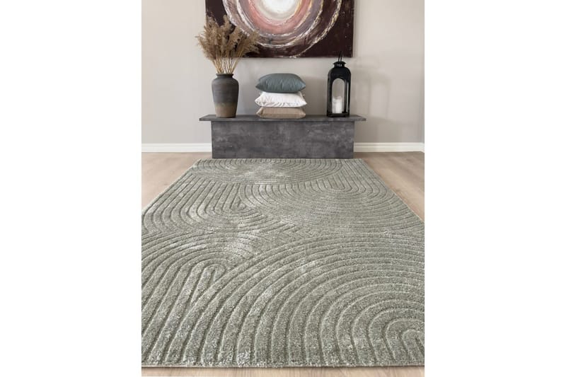 Maskinvävd Matta Genova Zen - 240x340 cm, Grön - Textil & mattor - Mattor - Modern matta - Wiltonmattor