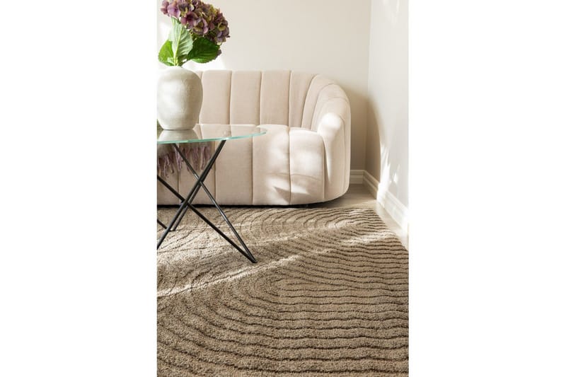 Maskinvävd Matta Genova Zen - 240x340 cm, Mocca - Textil & mattor - Mattor - Modern matta - Wiltonmattor