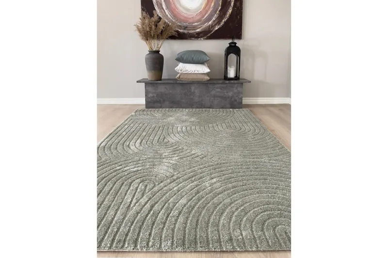 Maskinvävd Matta Genova Zen - 280x380 cm, Grön - Textil & mattor - Mattor - Modern matta - Wiltonmattor