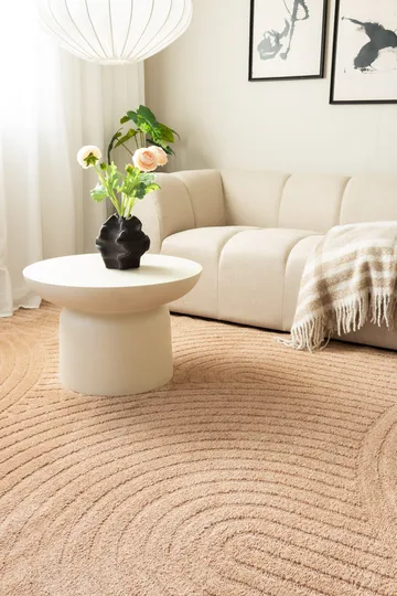 Maskinvävd Matta Genova Zen 280x380 cm - Peach - Textil & mattor - Mattor - Modern matta - Wiltonmattor