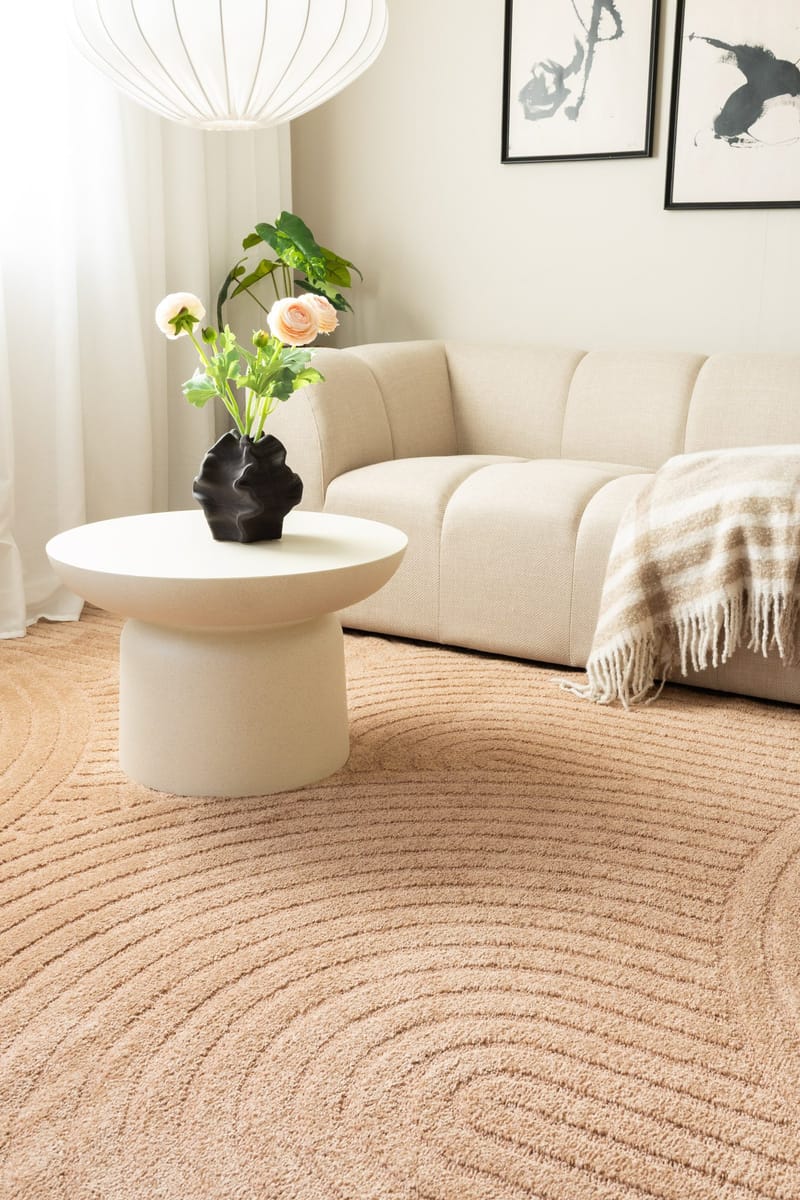 Maskinvävd Matta Genova Zen 280x380 cm - Peach - Textil & mattor - Mattor - Modern matta - Wiltonmattor