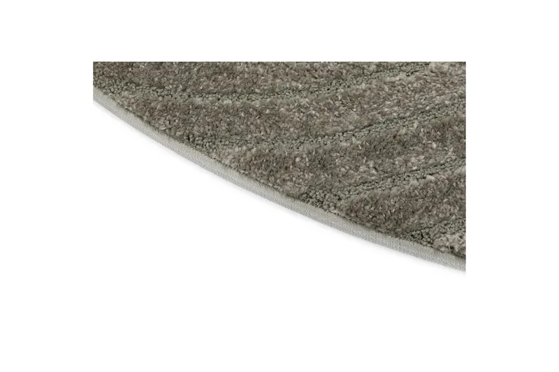 Maskinvävd Matta Genova Zen Rund - 120x120 cm, Grön - Textil & mattor - Mattor - Modern matta - Wiltonmattor