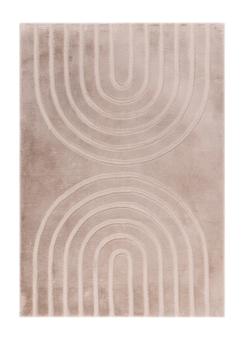 Maskinvävd Matta Heaven Art 200x290 cm, Taupe