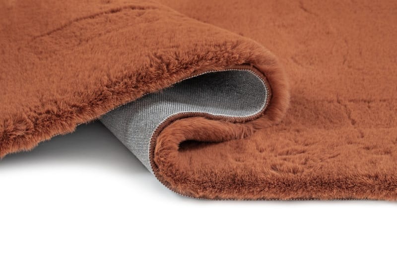 Maskinvävd Matta Heaven Deluxe Rund 160 cm - Rost - Textil & mattor - Mattor - Modern matta - Wiltonmattor
