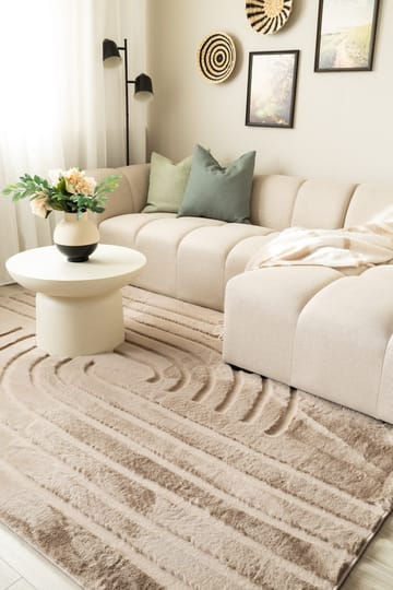 Maskinvävd Matta Heaven Modern 200x290 cm - Taupe - Textil & mattor - Mattor - Modern matta - Wiltonmattor