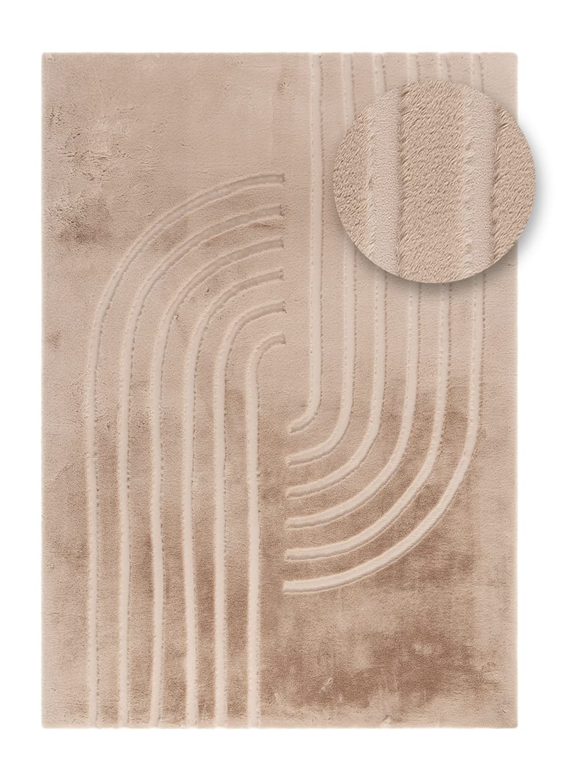 Maskinvävd Matta Heaven Modern 200x290 cm - Taupe - Textil & mattor - Mattor - Modern matta - Wiltonmattor