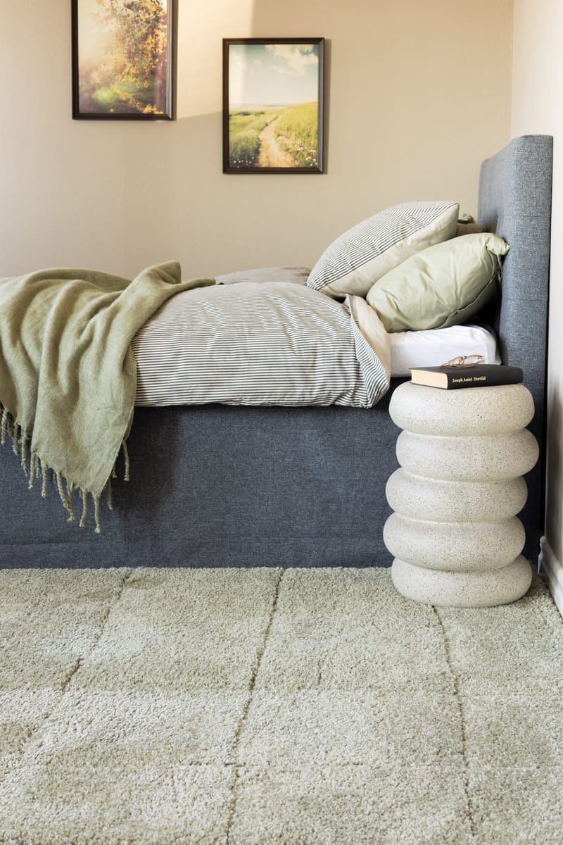 Maskinvävd Matta Montana Square 160x230 cm - Grön - Textil & mattor - Mattor - Modern matta - Wiltonmattor
