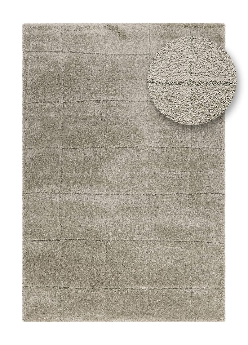 Maskinvävd Matta Montana Square 160x230 cm - Grön - Textil & mattor - Mattor - Modern matta - Wiltonmattor