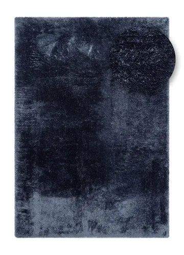 Maskinvävd Matta Novelle 160x230 cm - Blå - Textil & mattor - Mattor - Modern matta - Ryamatta & luggmatta