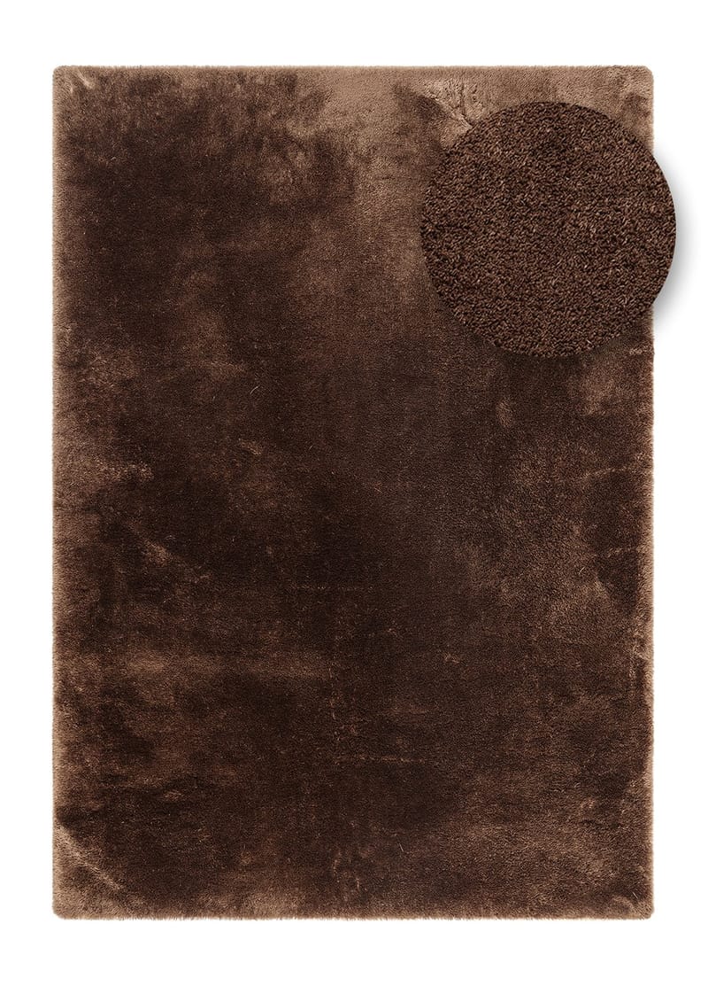 Maskinvävd Matta Novelle 200x290 cm - Choklad - Textil & mattor - Mattor - Modern matta - Ryamatta & luggmatta