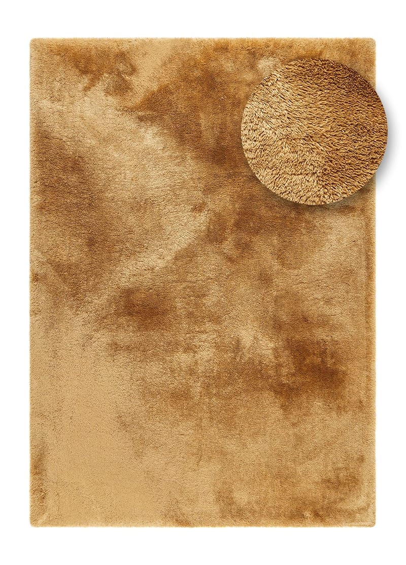 Maskinvävd Matta Novelle 200x290 cm - Gul - Textil & mattor - Mattor - Modern matta - Ryamatta & luggmatta