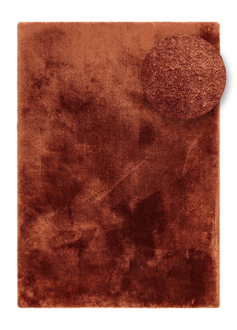 Maskinvävd Matta Novelle 200x290 cm - Koppar - Textil & mattor - Mattor - Modern matta - Ryamatta & luggmatta
