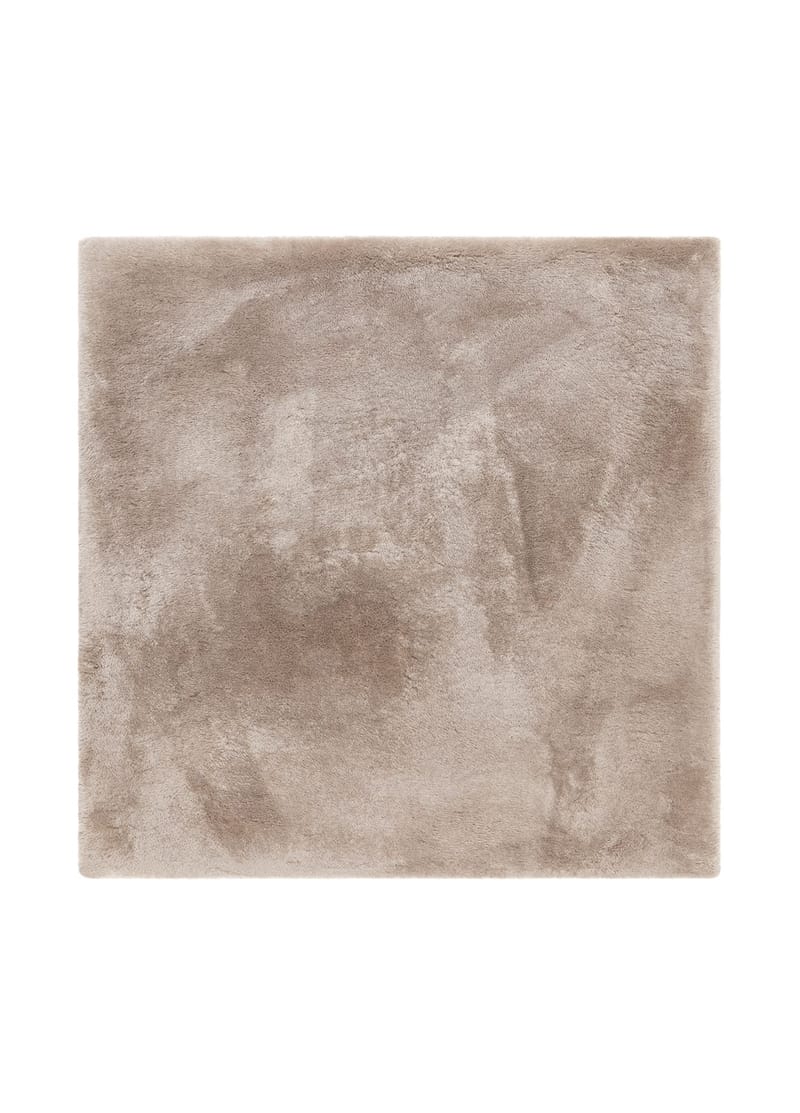 Maskinvävd Matta Novelle Kravdratisk 240x240 cm, Linne
