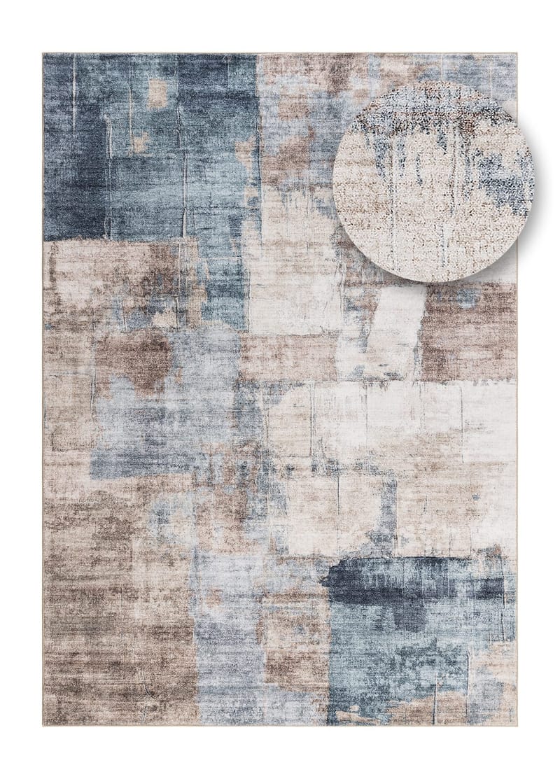 Maskinvävd Matta Oregon Vintage 160x230 cm - Blå - Textil & mattor - Mattor - Modern matta - Wiltonmattor