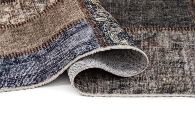Maskinvävd Matta Tarfaya Patch gång 80x300 cm - Smaragdgrön - Textil & mattor - Mattor - Modern matta - Gångmattor