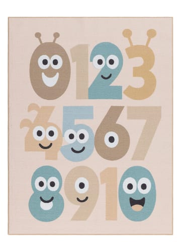 Maskinvävd Matta Play Numbers 140x200 cm - Linne - Textil & mattor - Mattor - Modern matta - Wiltonmattor