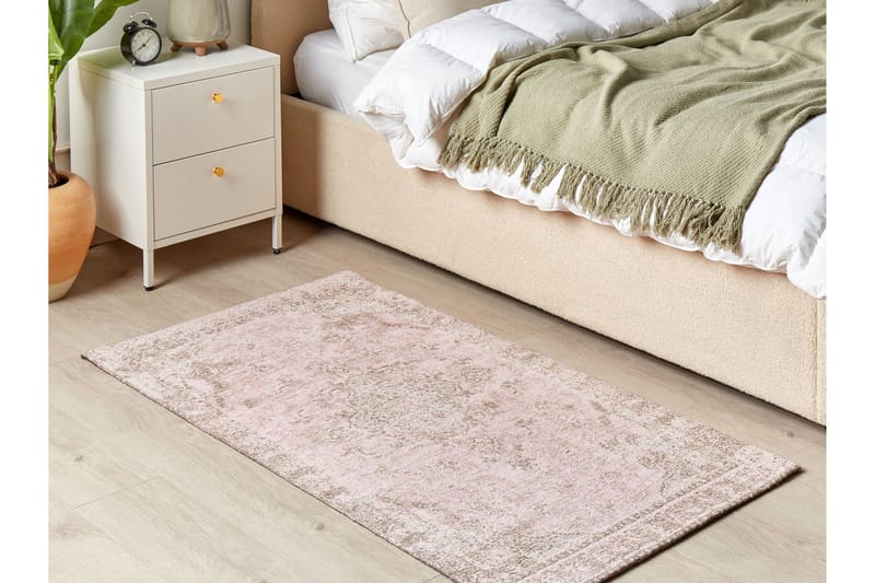 Matarim Ryamatta 80x150 cm - Rosa - Textil & mattor - Mattor - Modern matta - Ryamatta & luggmatta