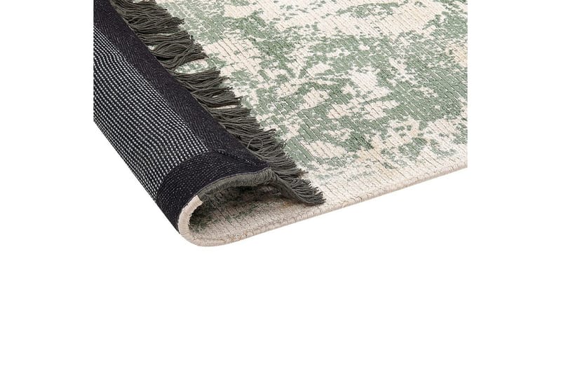 Matta Akarsu - Grön, svart, beige, 160x230 cm - Textil & mattor - Mattor - Modern matta - Viskosmatta & konstsilkesmatta