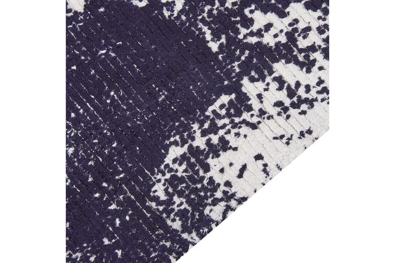 Matta Akarsu - Violett, vit, 140x200 cm - Textil & mattor - Mattor - Modern matta - Viskosmatta & konstsilkesmatta