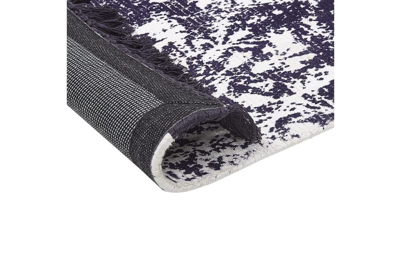 Matta Akarsu - Violett, vit, 140x200 cm - Textil & mattor - Mattor - Modern matta - Viskosmatta & konstsilkesmatta