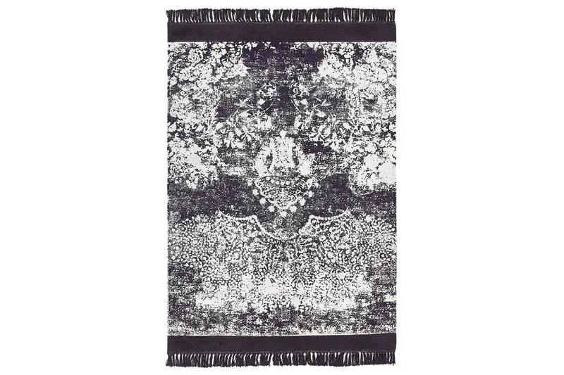 Matta Akarsu, Violett, vit, 160x230 cm