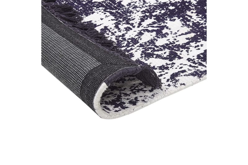Matta Akarsu - Violett, vit, 160x230 cm - Textil & mattor - Mattor - Modern matta - Viskosmatta & konstsilkesmatta