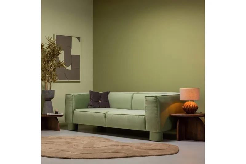 Matta Alya - Ljusbrun - Textil & mattor - Mattor - Modern matta - Ullmatta