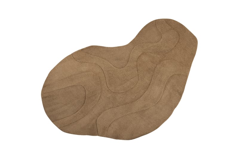 Matta Alya - Ljusbrun - Textil & mattor - Mattor - Modern matta - Ullmatta