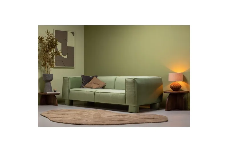 Matta Alya - Ljusbrun - Textil & mattor - Mattor - Modern matta - Ullmatta