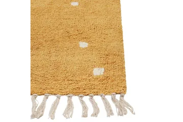 Matta Astaf - Gul - Textil & mattor - Mattor - Modern matta - Bomullsmatta