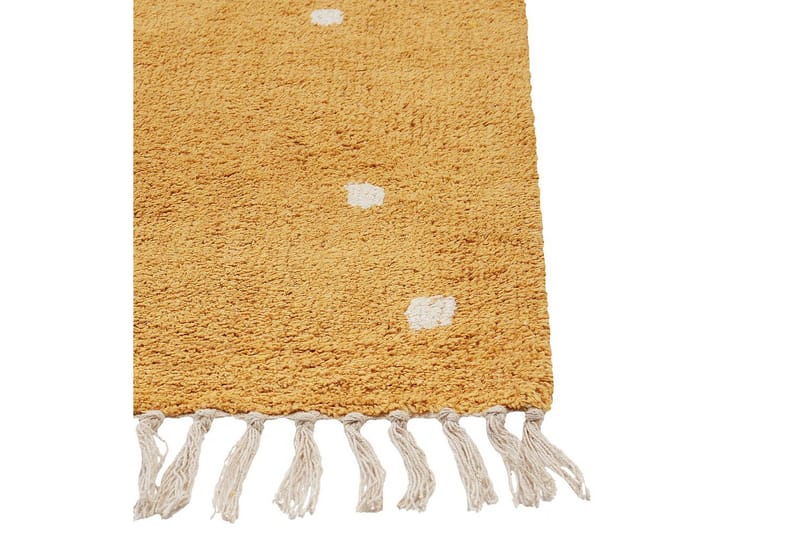 Matta Astaf - Gul - Textil & mattor - Mattor - Modern matta - Bomullsmatta