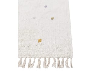 Matta Astaf - Vit - Textil & mattor - Mattor - Modern matta - Bomullsmatta