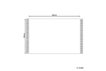 Matta Astaf - Vit - Textil & mattor - Mattor - Modern matta - Bomullsmatta