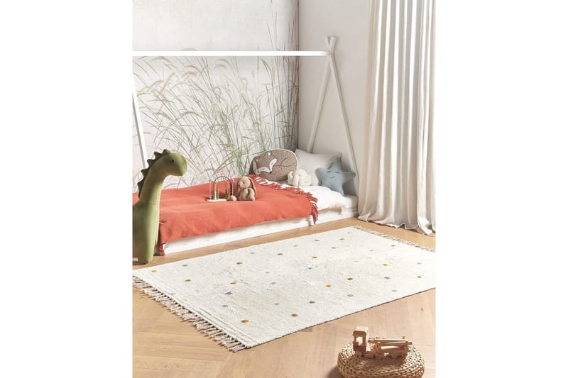Matta Astaf - Vit - Textil & mattor - Mattor - Modern matta - Bomullsmatta